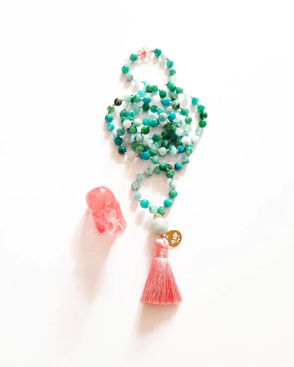 Thumbnail: JAPA MALA TURQUOISE LOGOON *I Am Harmony a Meditation*