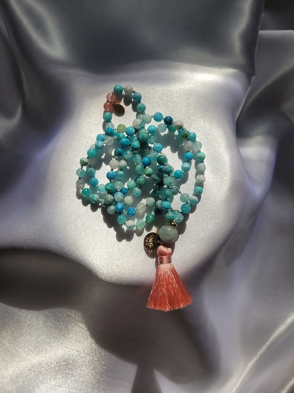 Thumbnail: JAPA MALA TURQUOISE LOGOON *I Am Harmony a Meditation*