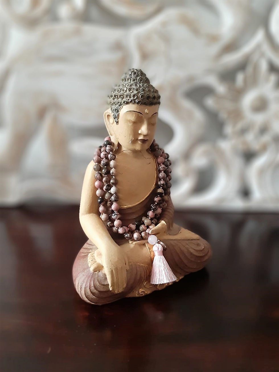 Thumbnail: JAPA MALA BLACK ROSE *I Am Confidence*