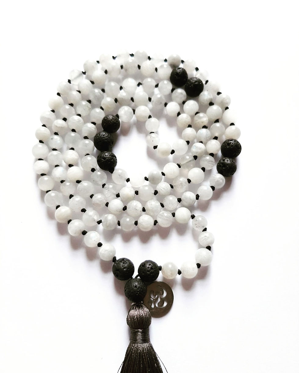 Thumbnail: JAPA MALA SILVER MOON 2 *I Am Intuition*