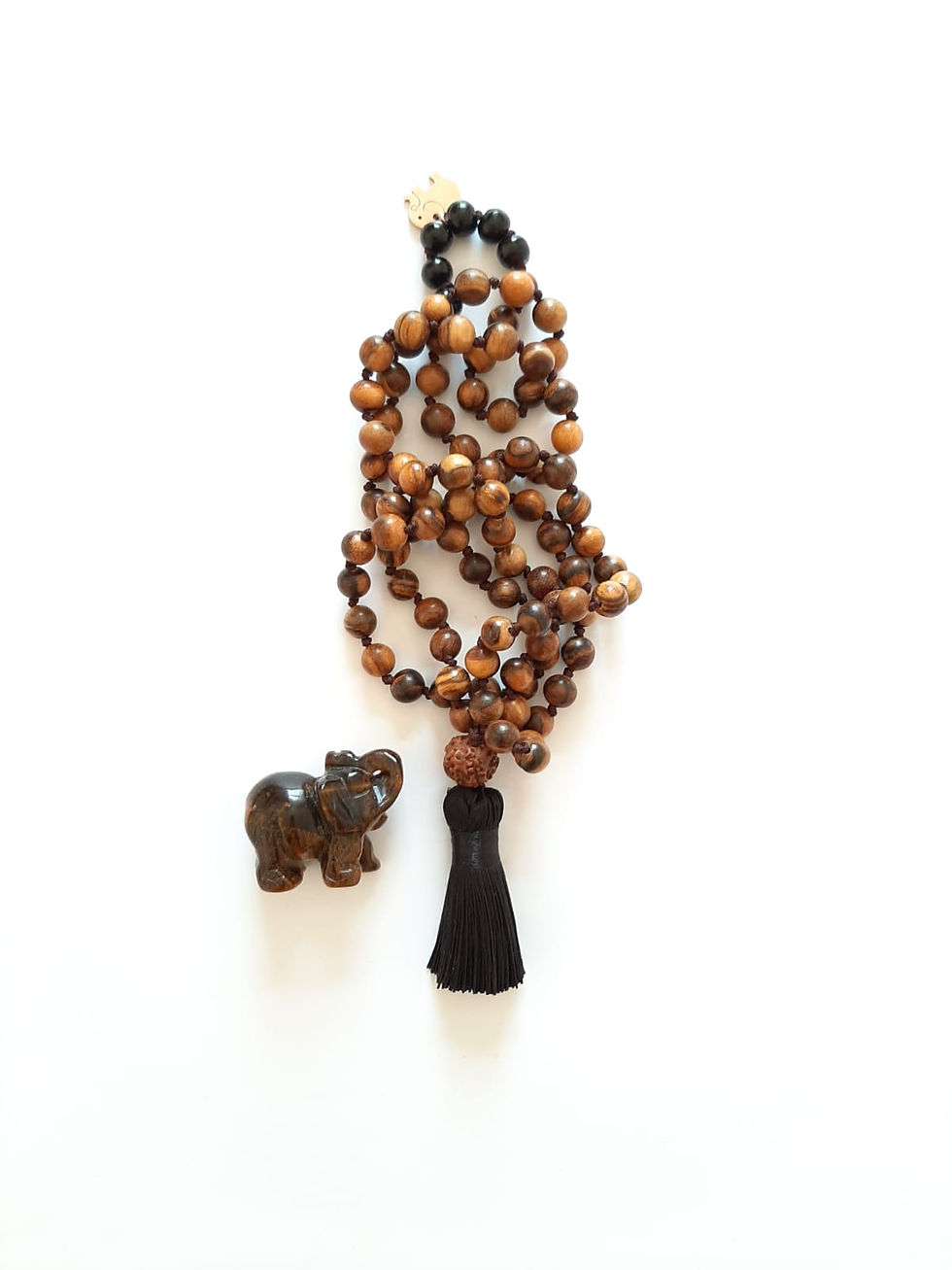 Thumbnail: JAPA MALA BLACK TASSEL