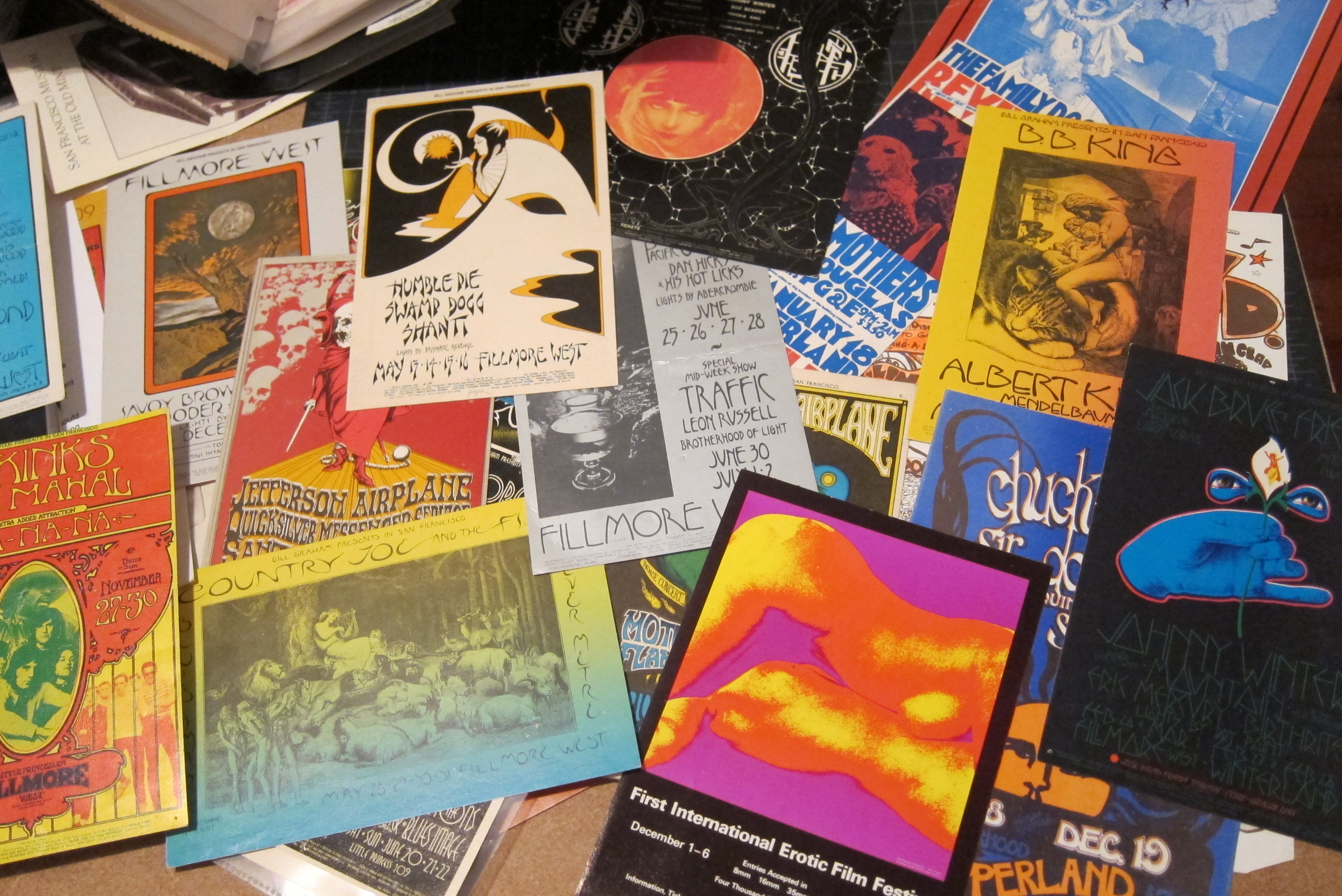 '60's SF Concert Handbills