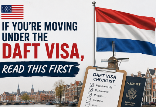 DAFT Visa Netherlands Guide for Americans