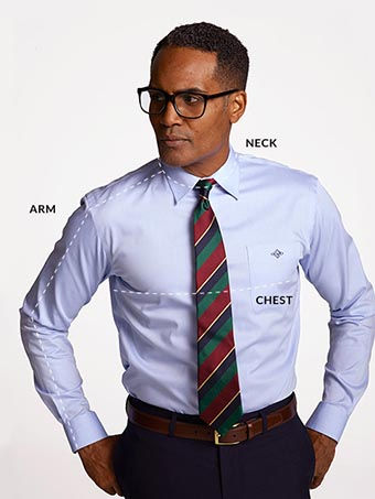 Thumbnail: Men's Long Sleeve Buttondown Solid No Iron Pinpoint Shirt