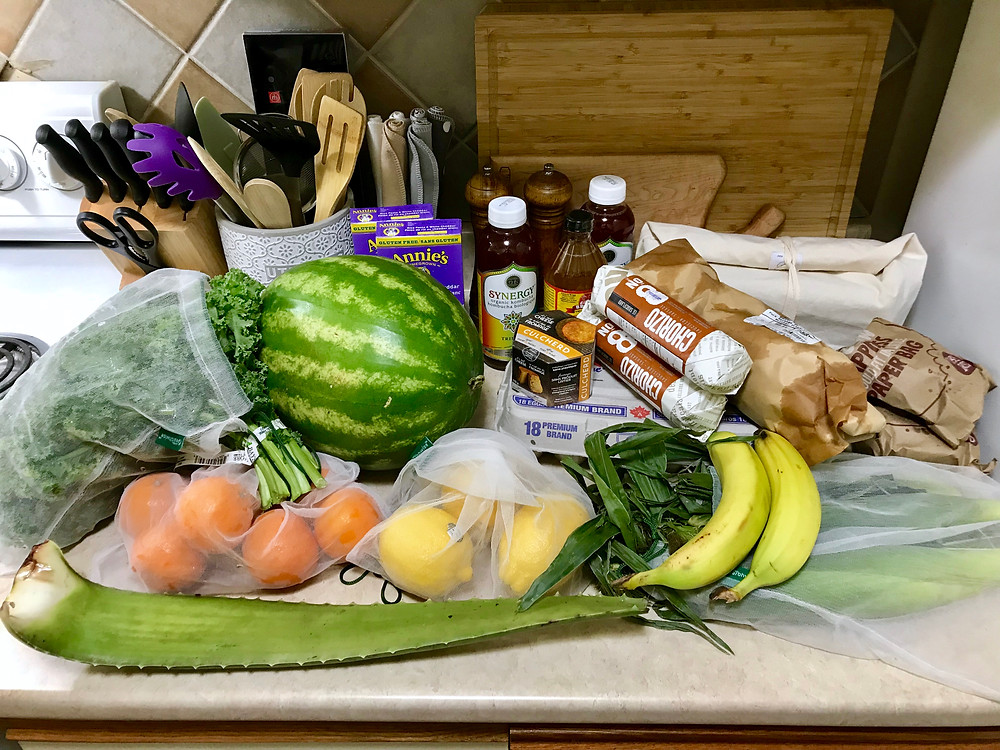 low waste grocery shopping
