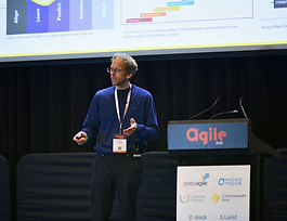 Andrew presenting
