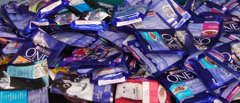 cat food pouch recycling