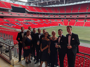 Vet team at Wembley