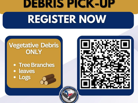 TS Beryl Debris Pick-Up Information!