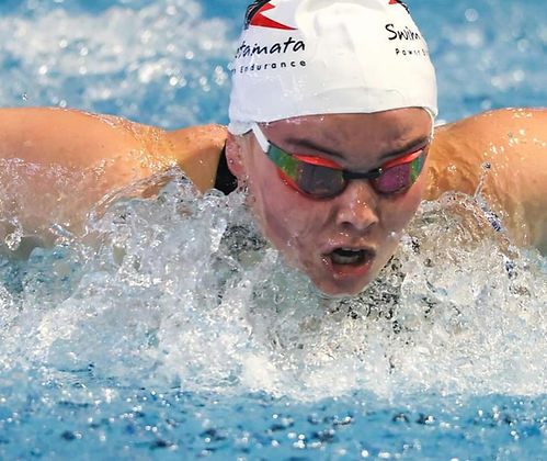 Matamata Person Swimming. 2jpeg.jpg