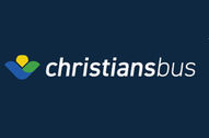 Christiansbus logo with a stylized blue, green, and yellow graphic.