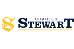CHARLES STEWART company logo, featuring a stylized gold letter S.