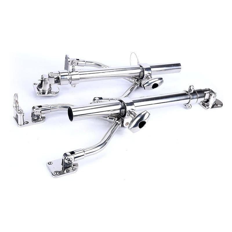 Thumbnail: TT Wish Bone Stainless Steel Outrigger Bases.