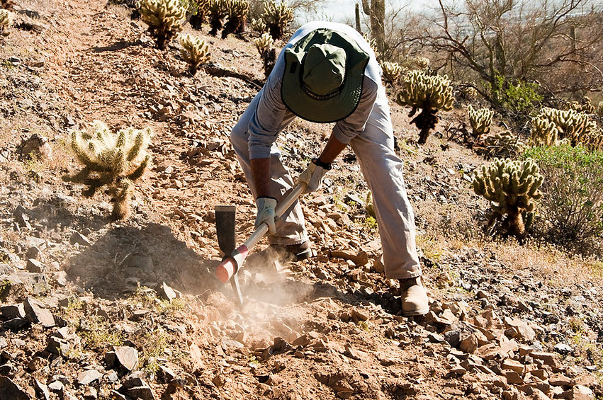 Man Digging