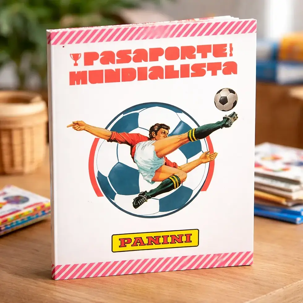 Miniatura: Álbum Pasta Dura Panini Mundial 2026+ 100 Sobres + Pasaporte