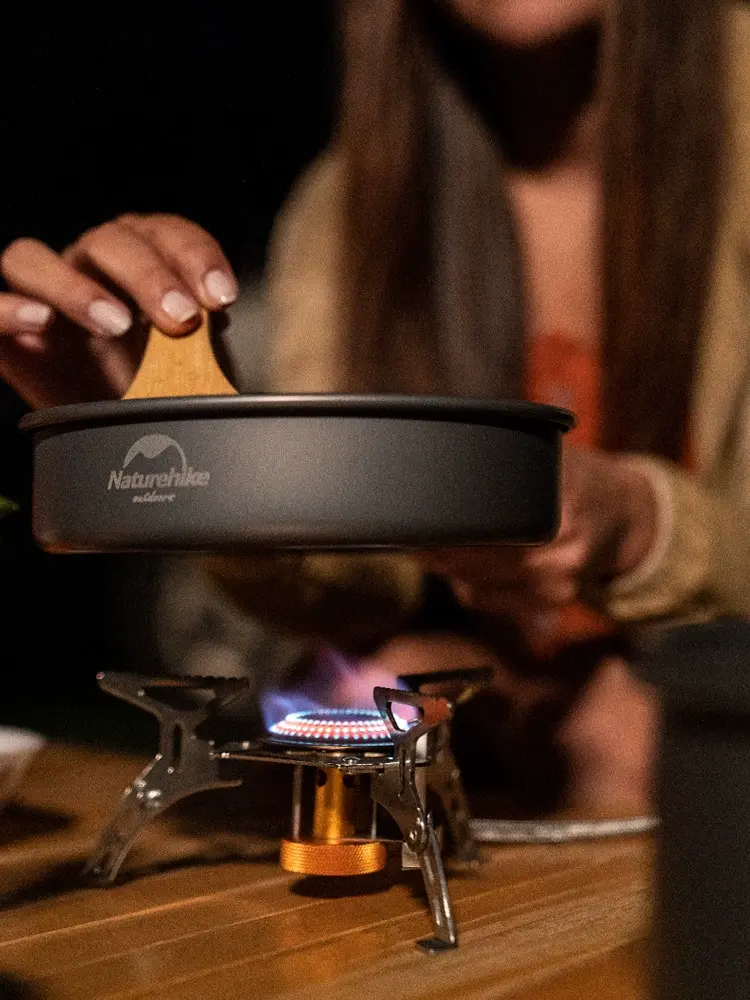 Naturehike Foldable Camping Furnace End Outdoor Picnic Cooker Stove
