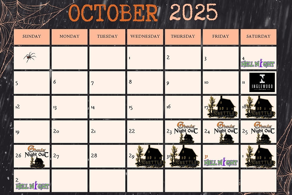Haunted Calgary October 2025 Calendar.jpg