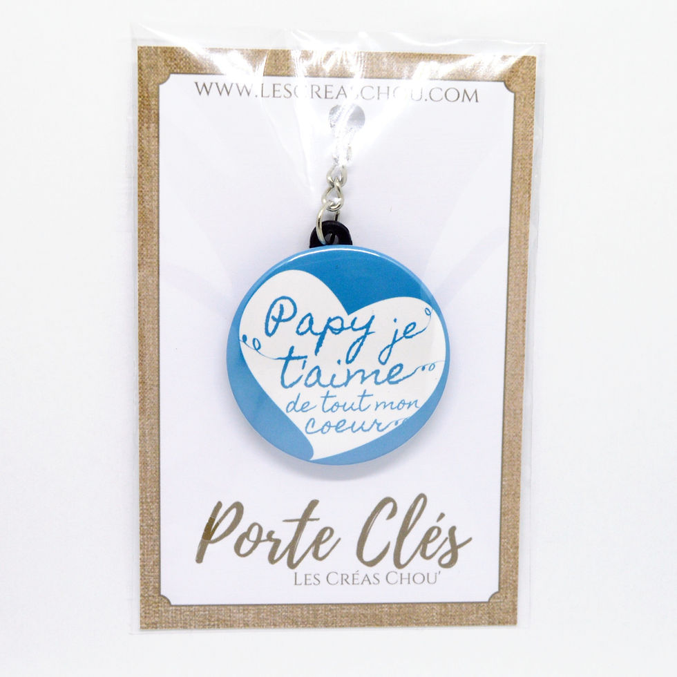 Miniature : Magnet ou porte clés Papy