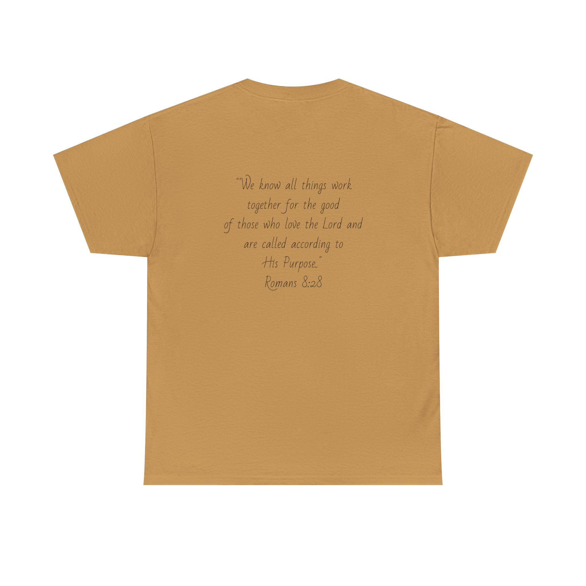Inspirational Unisex Heavy Cotton Tee - ALL THINGS 8:28