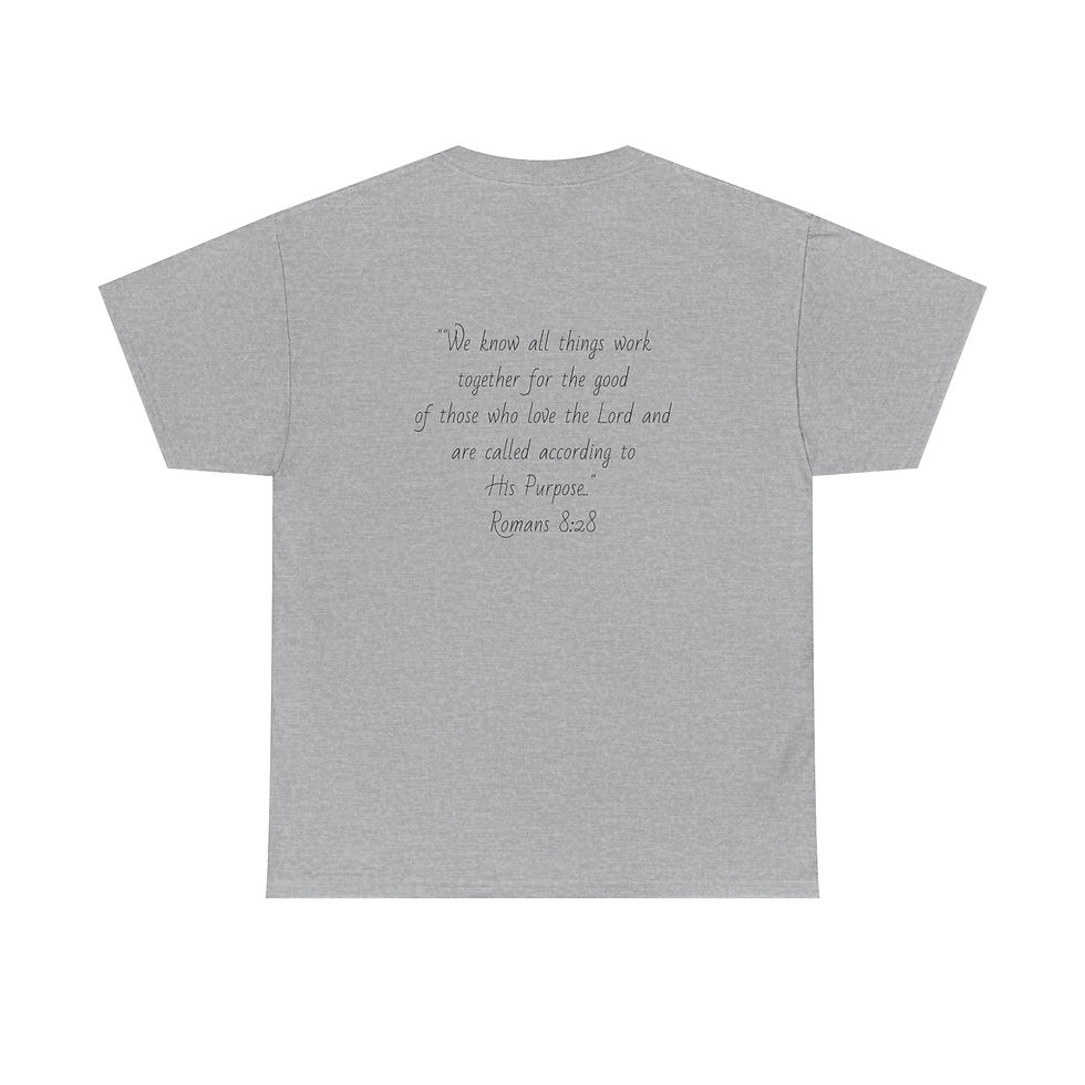 Thumbnail: Inspirational Unisex Heavy Cotton Tee - ALL THINGS 8:28