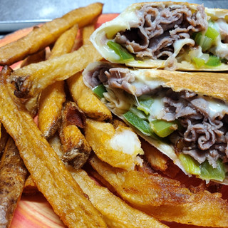 Philly Cheesesteak Wrap