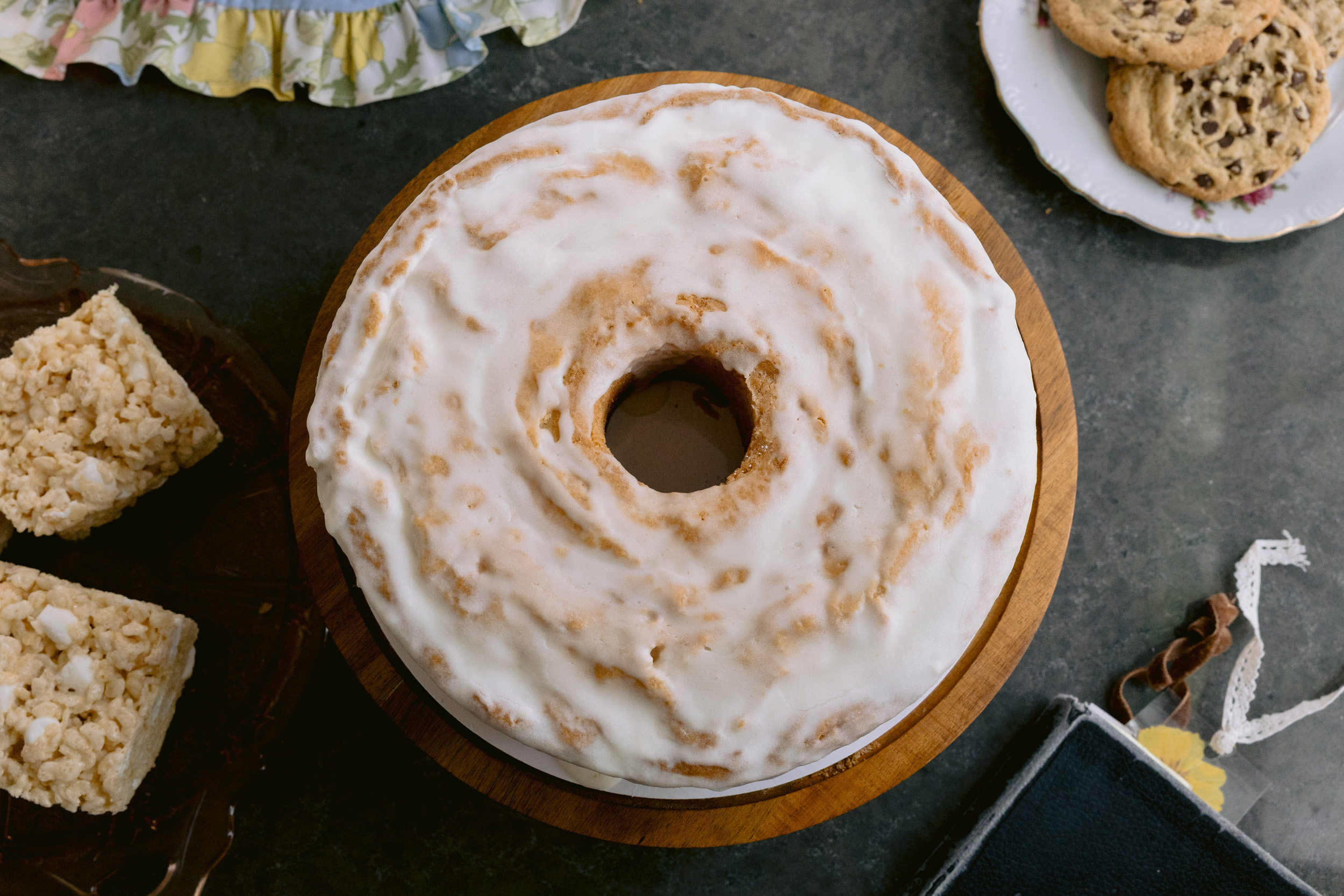 Arranged Food and Objects