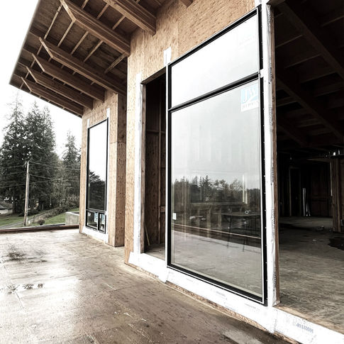 Window installation progress