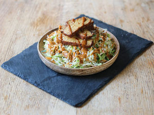 Spicy Brown Rice Salad