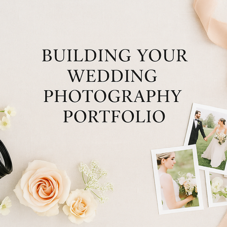 Building Your Wedding Photography Portfolio (Even If You Haven’t Shot a Wedding Yet)