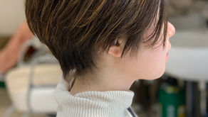 ハイライト×ショートボブ