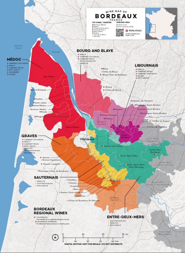 mapa burdeos