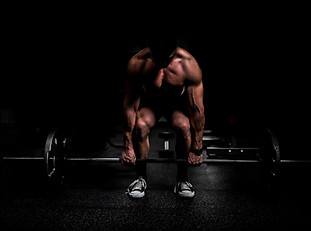 Professional bodybuilder posing__Capture