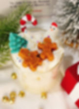 Christmas Candle: Soy, Vegan, Non-Toxic Holiday Decor & Housewarming Candle