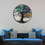 Thumbnail: Glowing Tree of Life Wall Décor: 3D Resin Art with LED Lights |Housewarming Gift