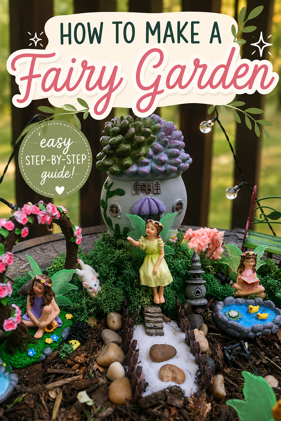How to Make a Magical Fairy Garden