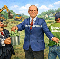 Developer Welfare: Watch Your Wallet, Shorewood is Lining the Pockets of Property Developers at Your Expense