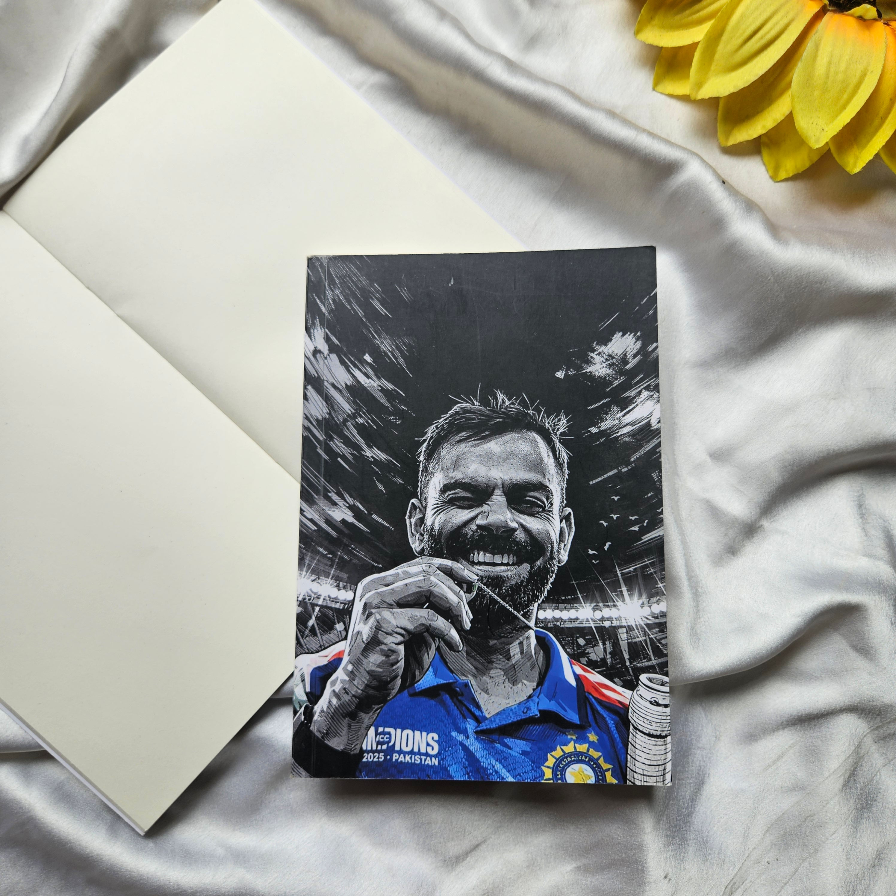 A5 Designer Doodle Pad "KING KOHLI"