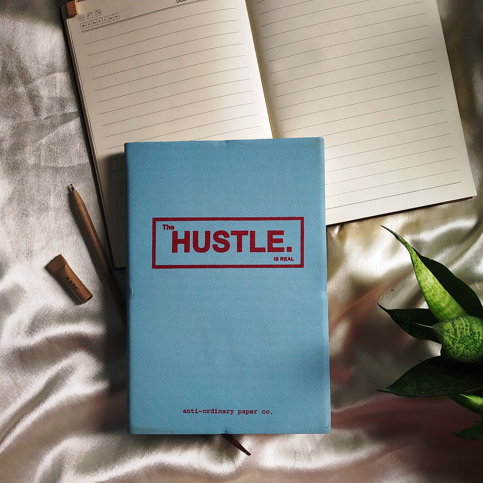 Thumbnail: "Hustle" Leather Journals