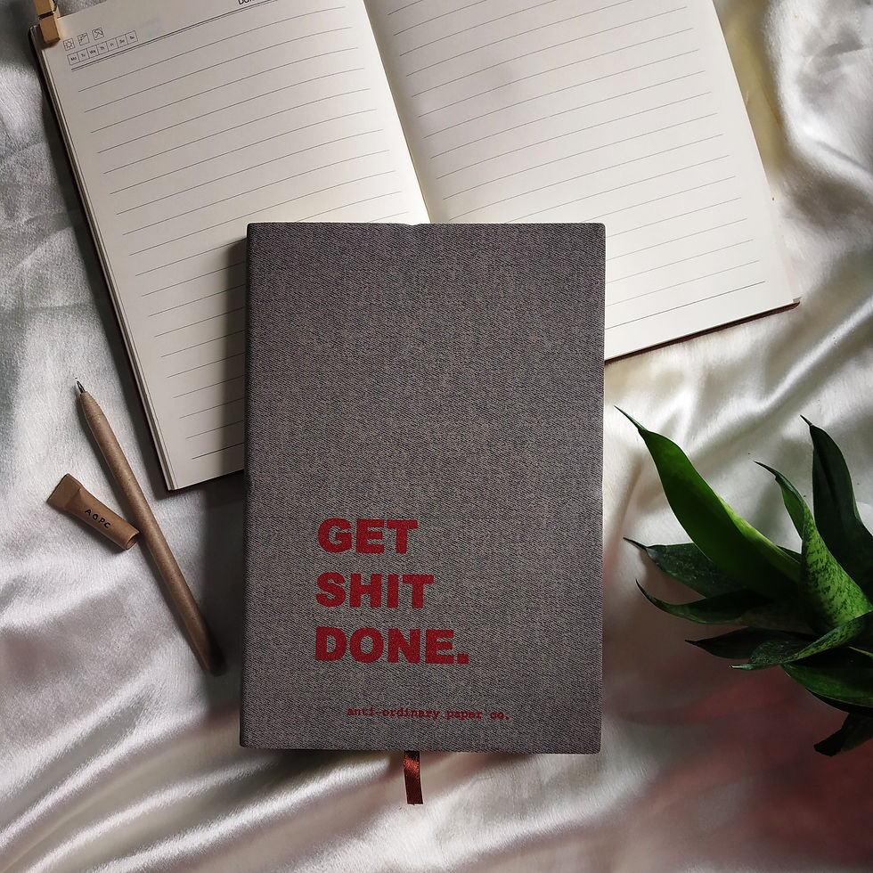 Thumbnail: "Get Shit Done" Leather Journal