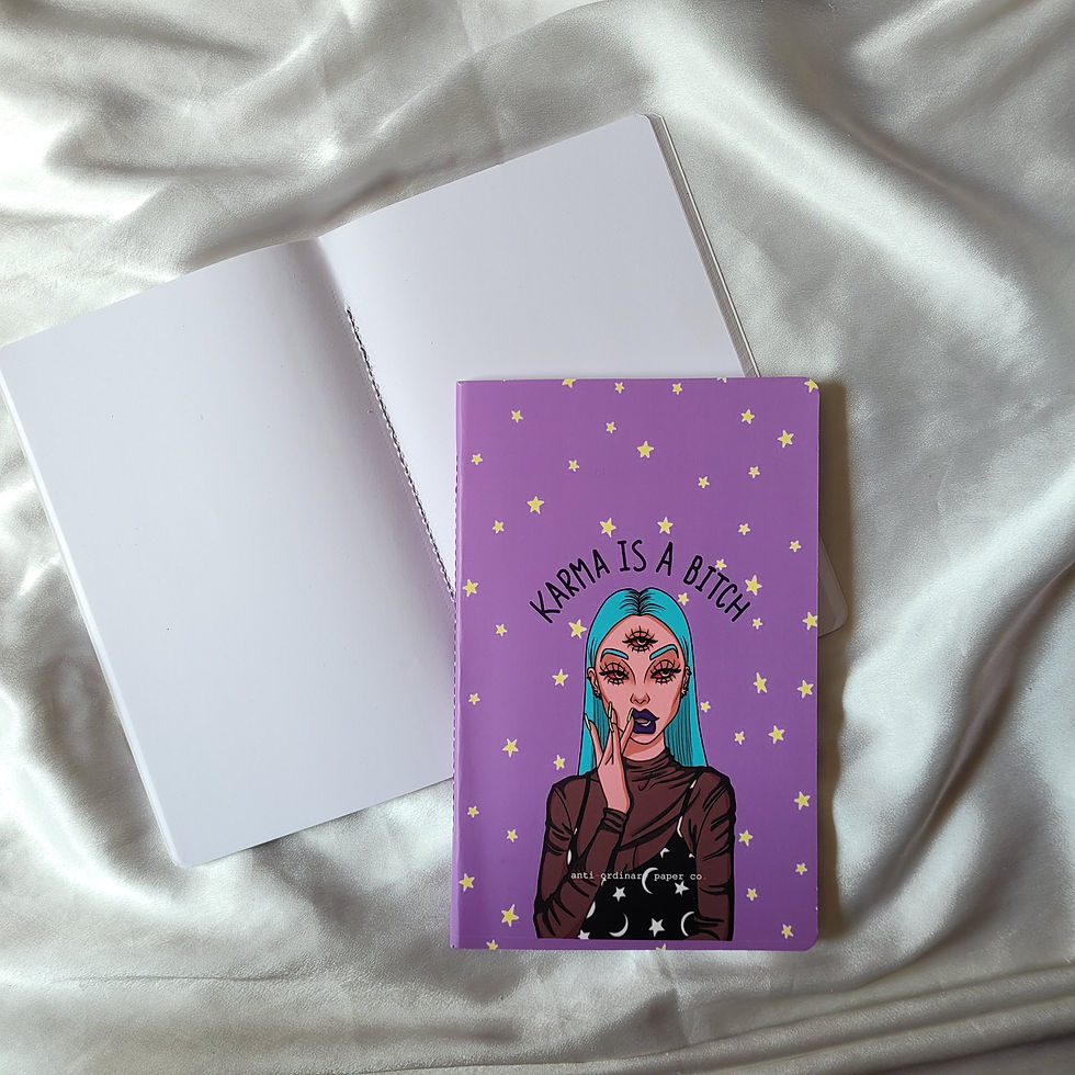 Anti-ordinary “KARMA” Note-Pad