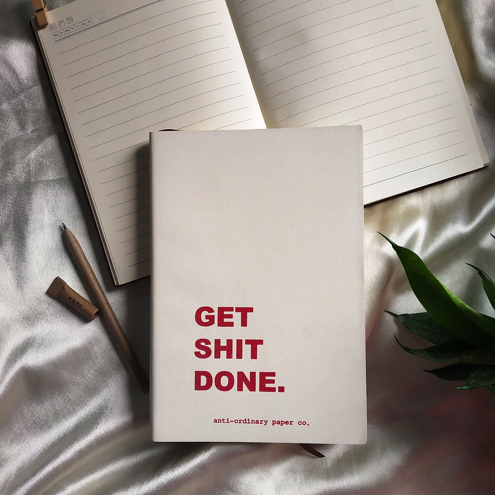 Thumbnail: "Get Shit Done" Leather Journal