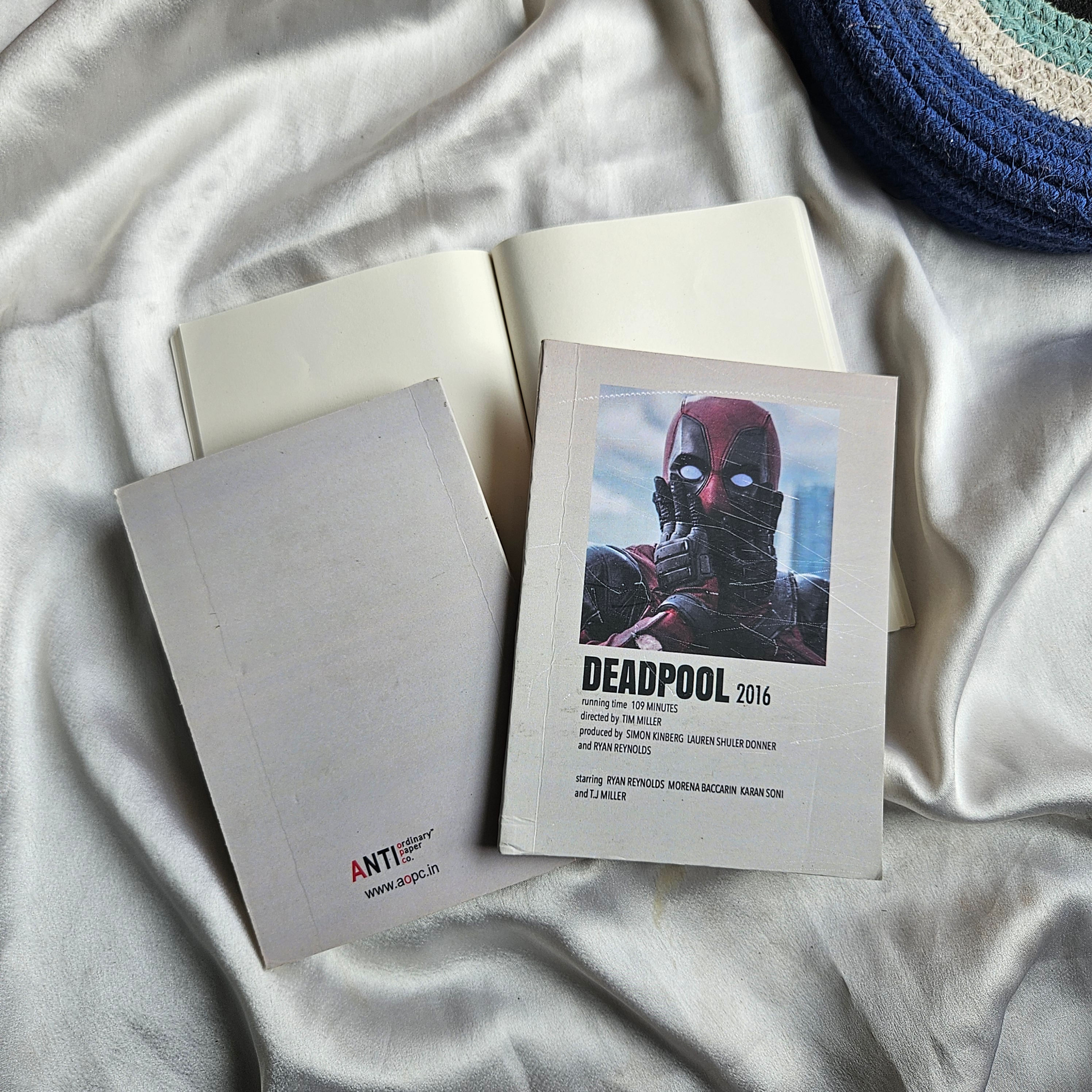 A6 Pocket Diaries "Deadpool""