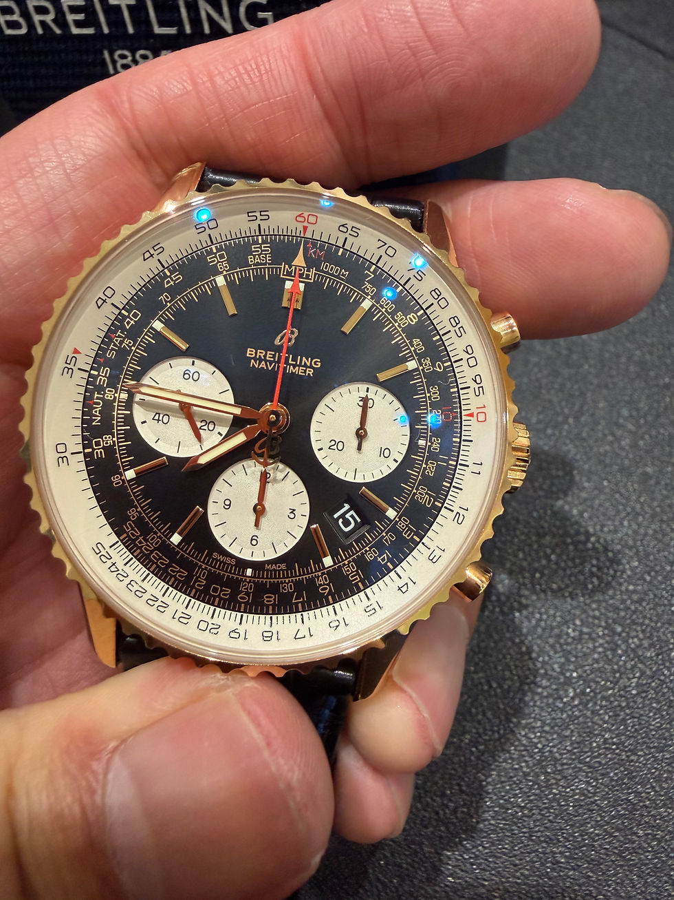 縮圖：Breitling Navitimer 43 RB0121211B1P1 ,有出世卡有盒全齊