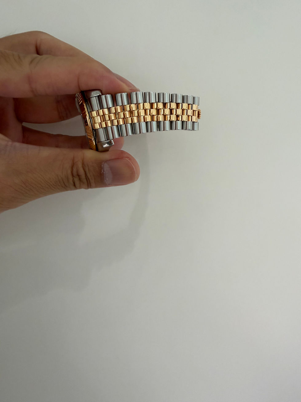 Thumbnail: Rolex Turn -O-Graph 116231 18K玫瑰金剛罕有獨特玫瑰金專有放射銀面玫瑰金針及Marker