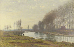 The Petit Bras of the Seine at Argen