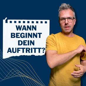Dein Auftritt beginnt lange vor dem ersten Wort: Was du beachten musst, um von Anfang an zu überzeugen.