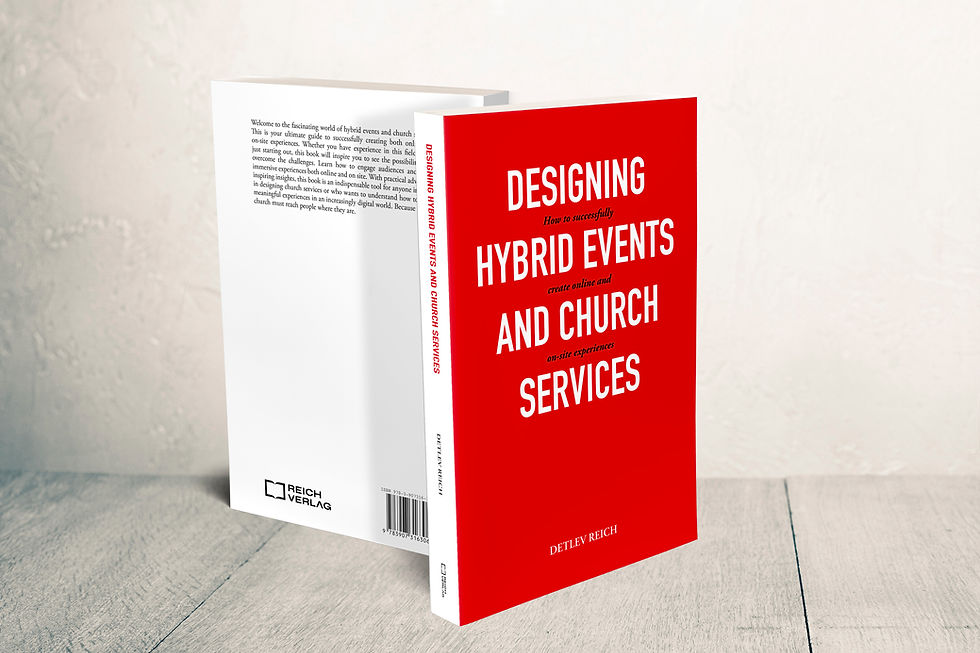Miniaturbild: Design hybrid events and church services