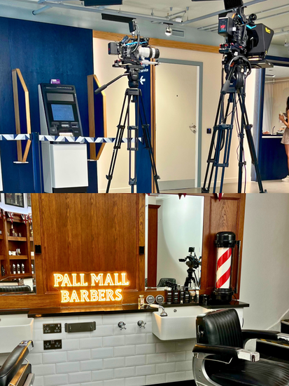 On-Location Video Production Setup