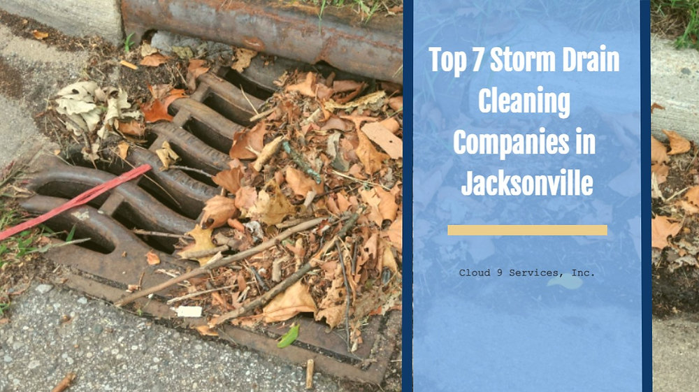 Top 7 Storm Drain Cleaning Companies in Jacksonville