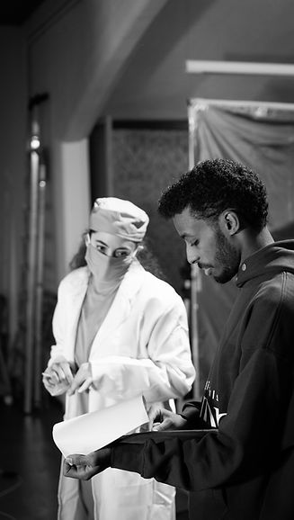 Jödicke mit einer Schauspielerin